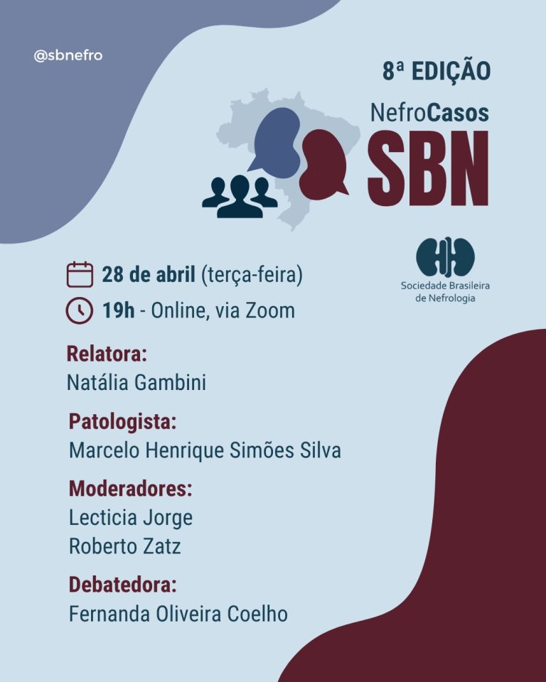 Vem aí a 8ª edição do NefroCasos!