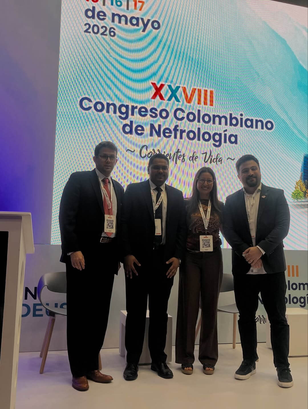 SBN leva protagonismo da nefrologia brasileira ao Congresso Colombiano de Nefrologia 2026