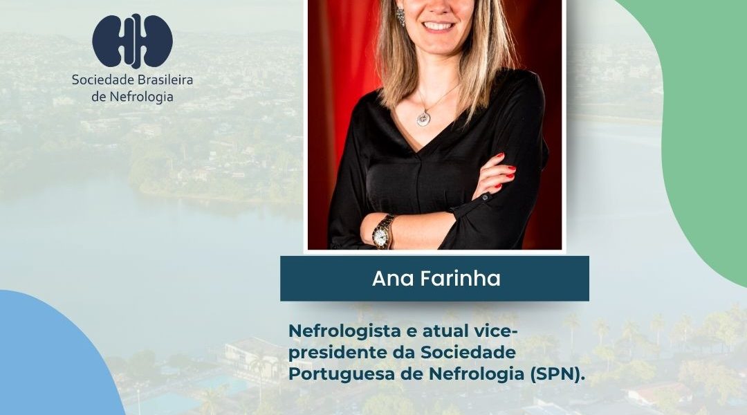 Nefrologista portuguesa Ana Farinha em Belo Horizonte