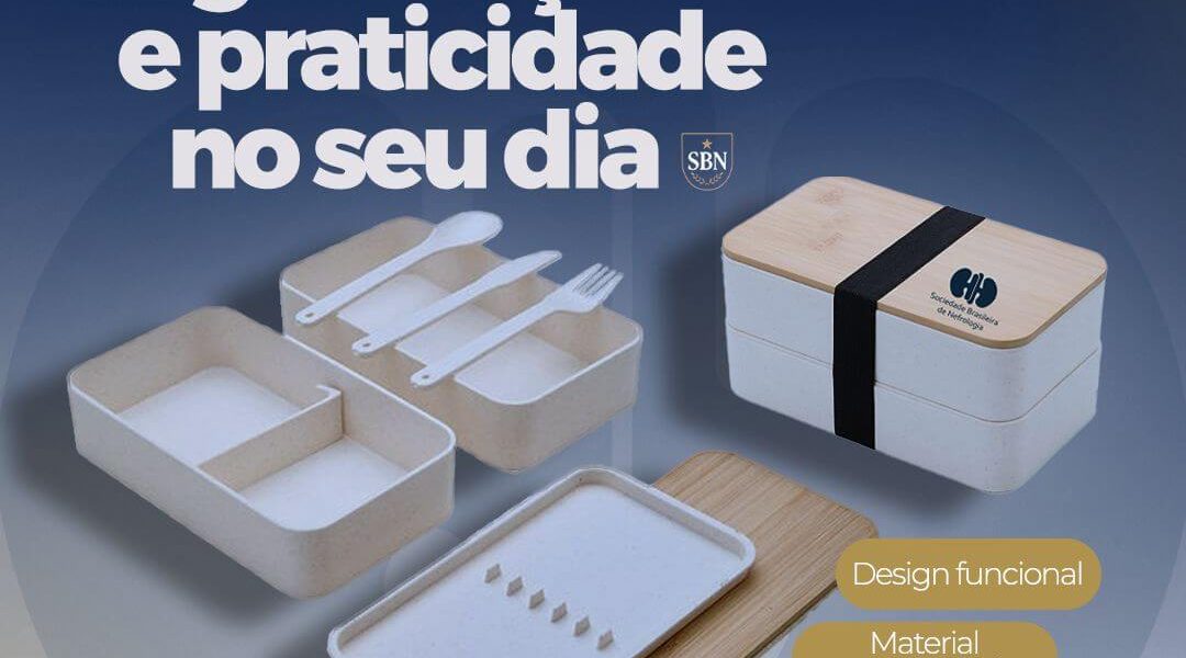 Mais praticidade no dia a dia conheça a marmita dupla sustentável do Clube SBN
