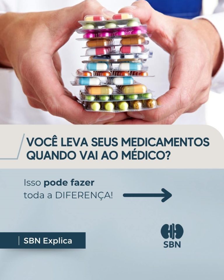 SBN Explica: Você leva seus medicamentos quando vai ao médico?