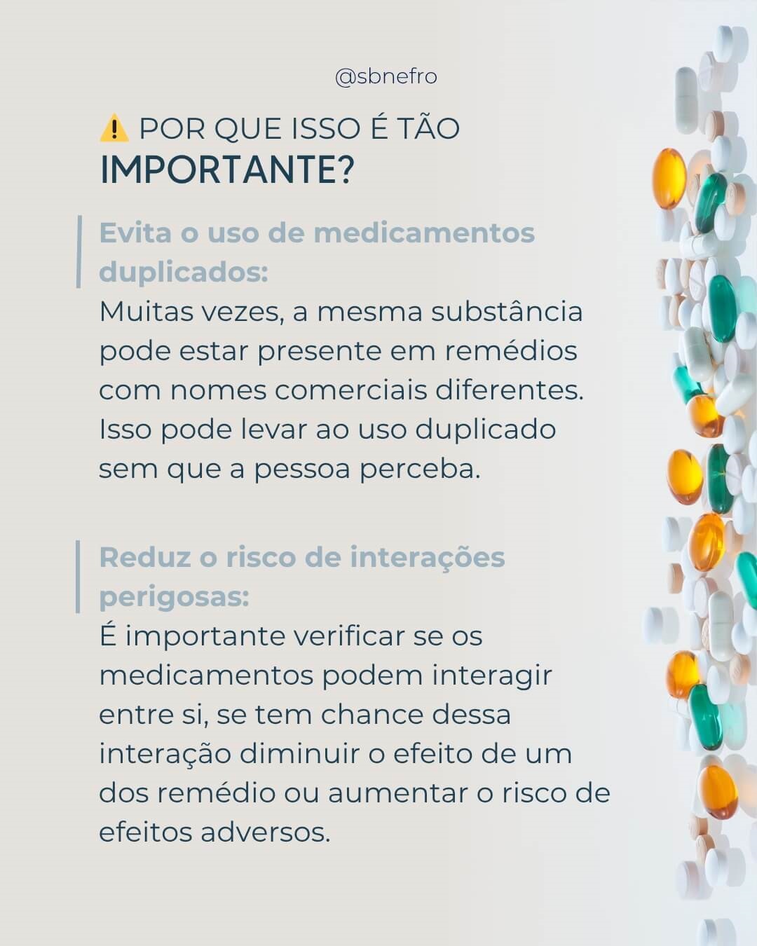 Você leva seus medicamentos quando vai ao médico A