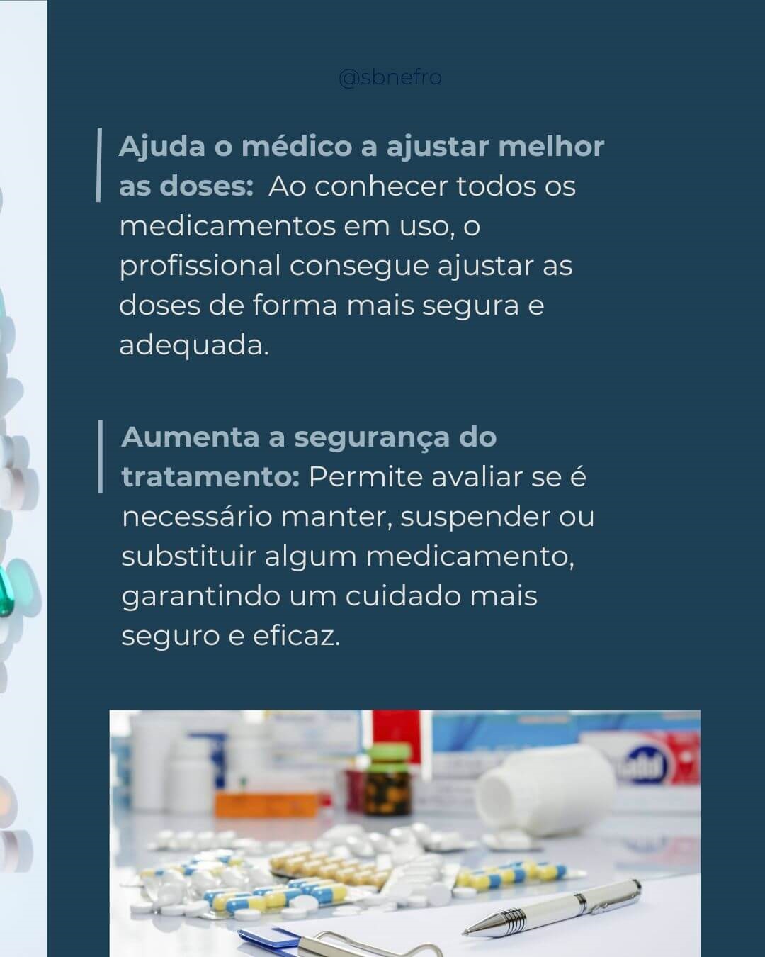 Você leva seus medicamentos quando vai ao médico A