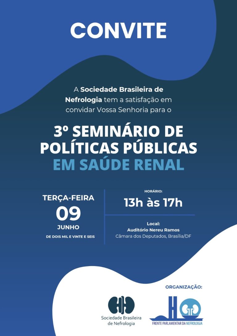 3º Seminário de Políticas Públicas em Saúde Renal