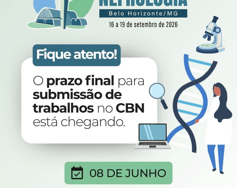 Prazo para submissão de trabalhos no 33º CBN está chegando!