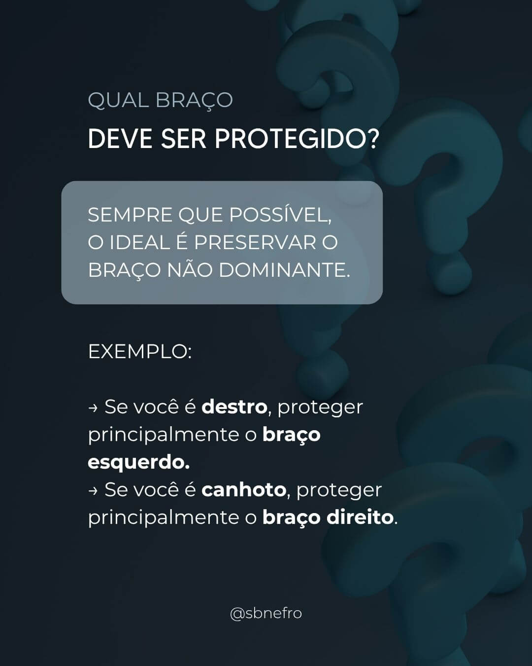 SBN Explica - Se sua função renal está reduzida seu braço pode ser precioso no futuro