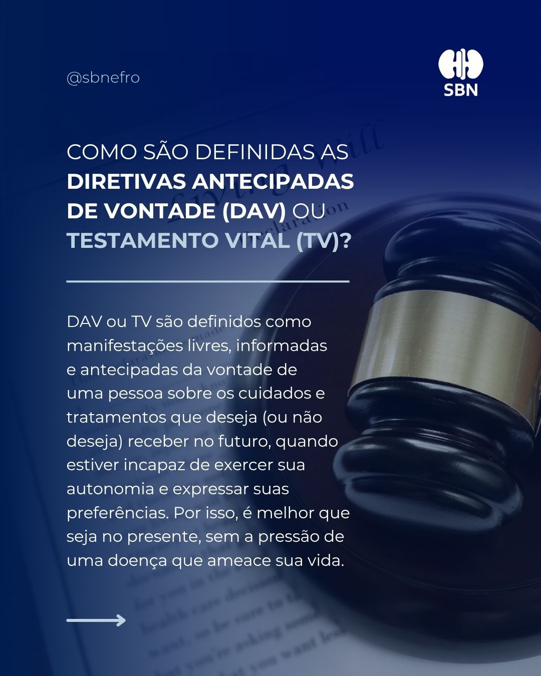 Diretivas Antecipadas de Vontade (DAV)