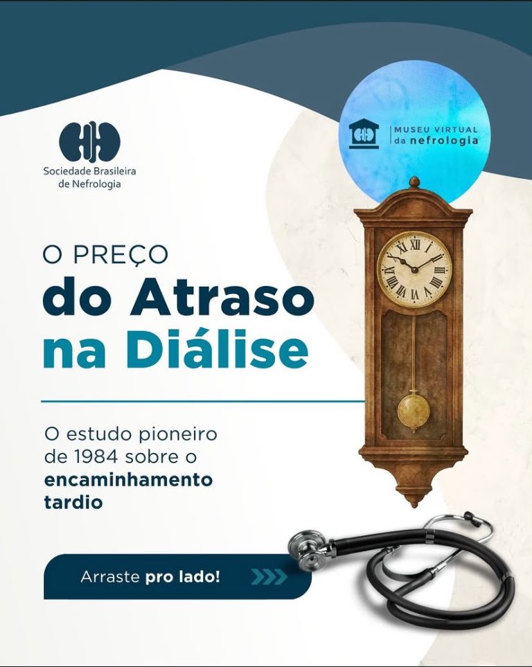 Você já parou para pensar em quanto o momento do encaminhamento ao nefrologista pode influenciar a evolução de um paciente?
