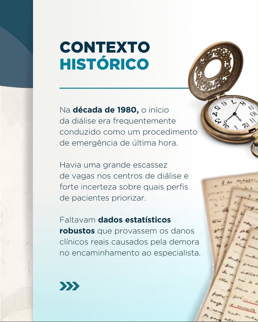 Diagnóstico e tratamento tardios da insuficiência renal crônica terminal