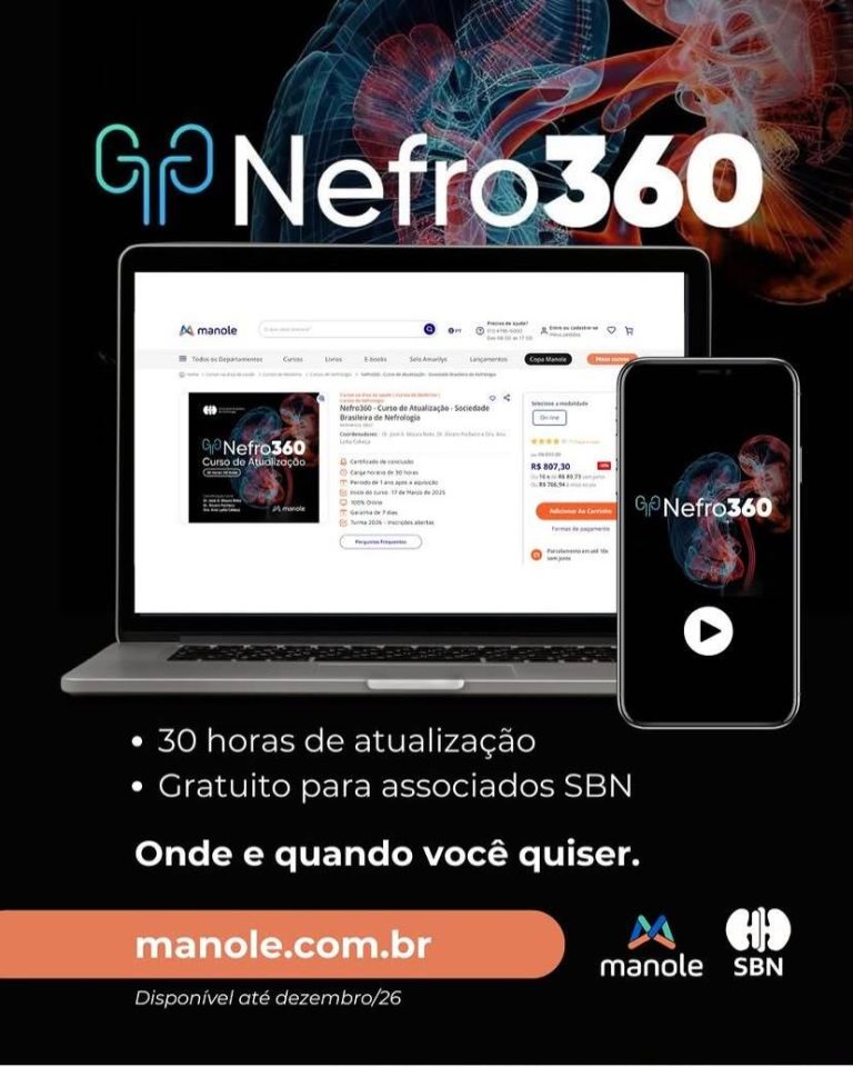 Nefro360: manter-se atualizado é fundamental para a prática clínica e para o cuidado de excelência aos pacientes