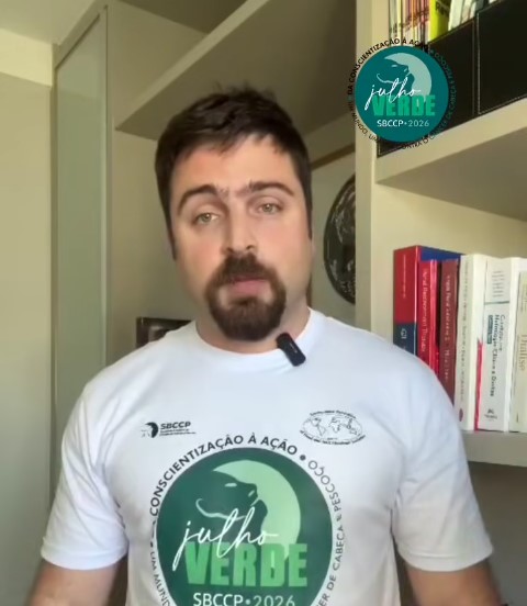 O Julho Verde segue unindo diferentes especialidades médicas em prol da conscientização sobre o câncer de cabeça e pescoço