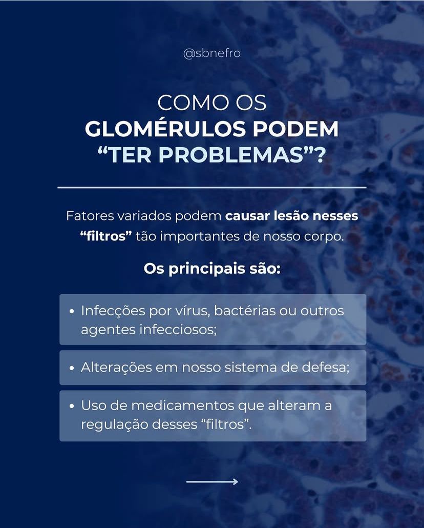 Você já ouviu falar em doenças glomerulares