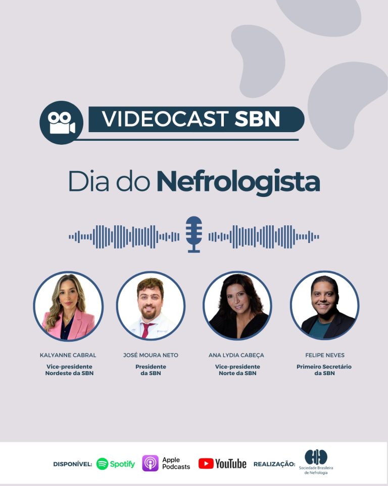 Confira o Podcast sobre o Dia do Nefrologista