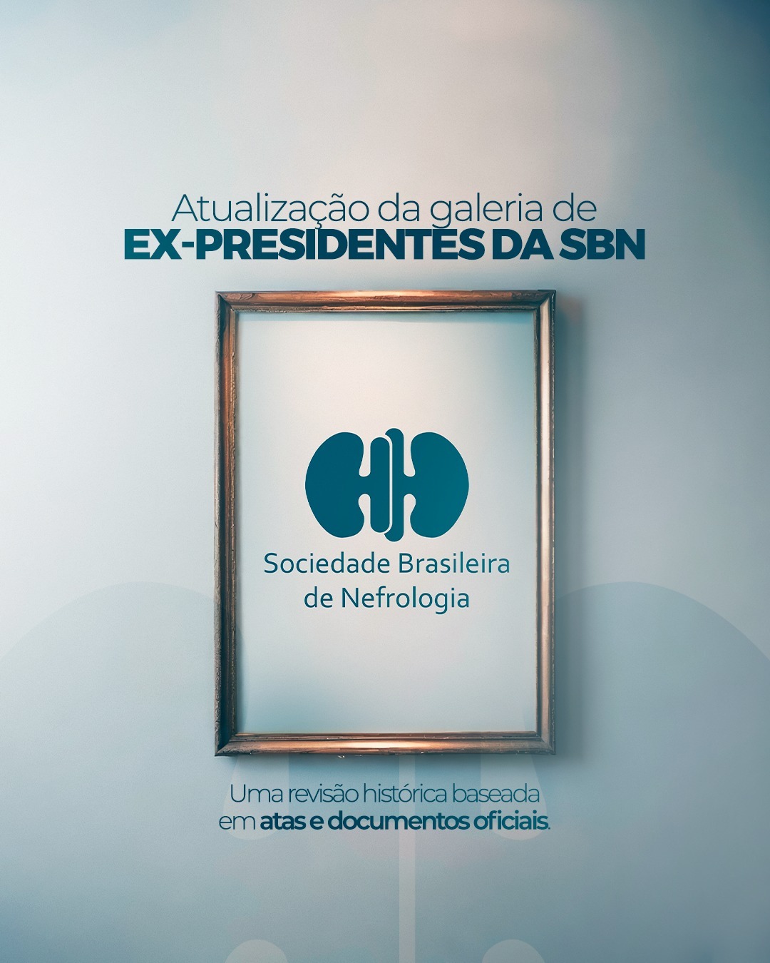 Atualização da galeria de ex-presidentes da SBN