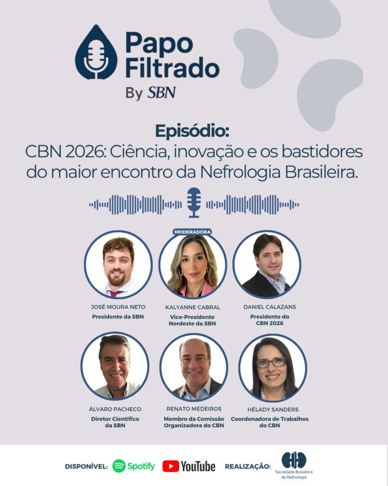 Papo filtrado: CBN 2026 revela o que está por trás da programação do maior encontro da Nefrologia brasileira