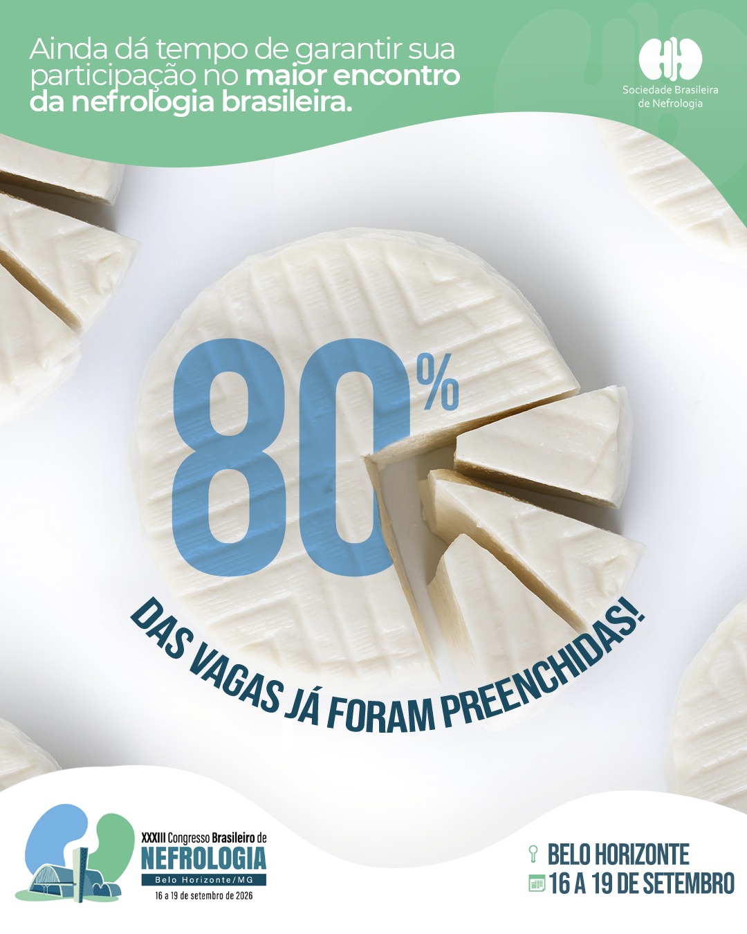 O CBN 2026 está cada vez mais perto e as vagas também estão chegando ao fim