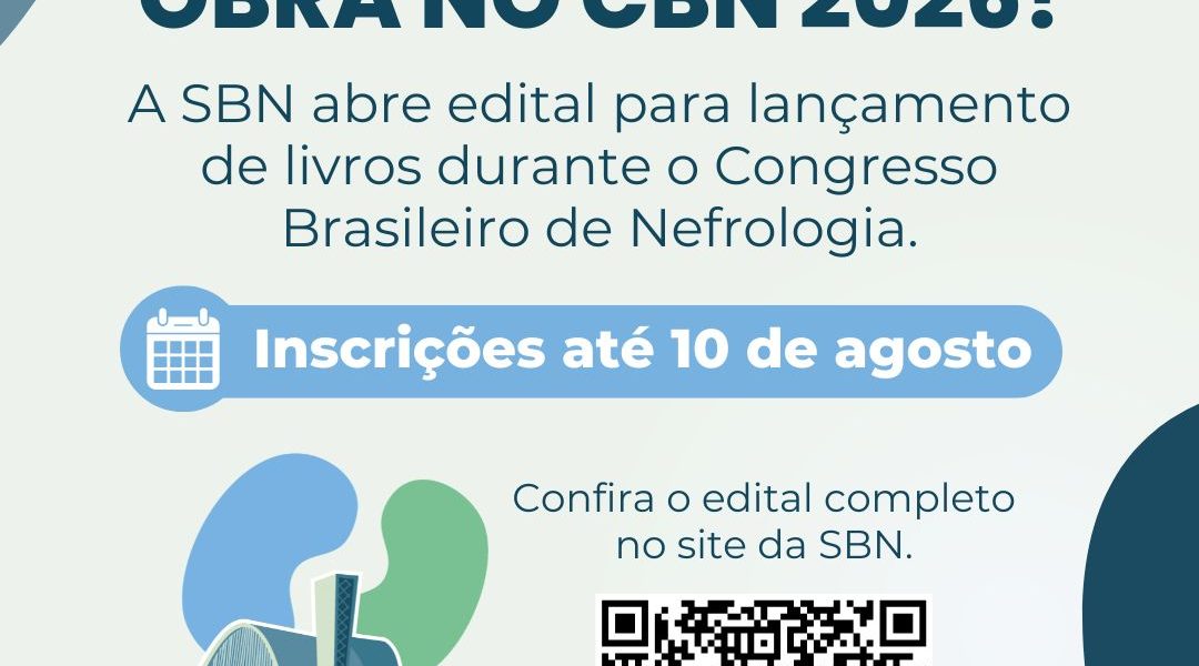 Publique sua obra no CBN 2026
