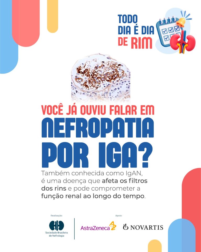 Você já ouviu falar em Nefropatia por IgA (IgAN)?