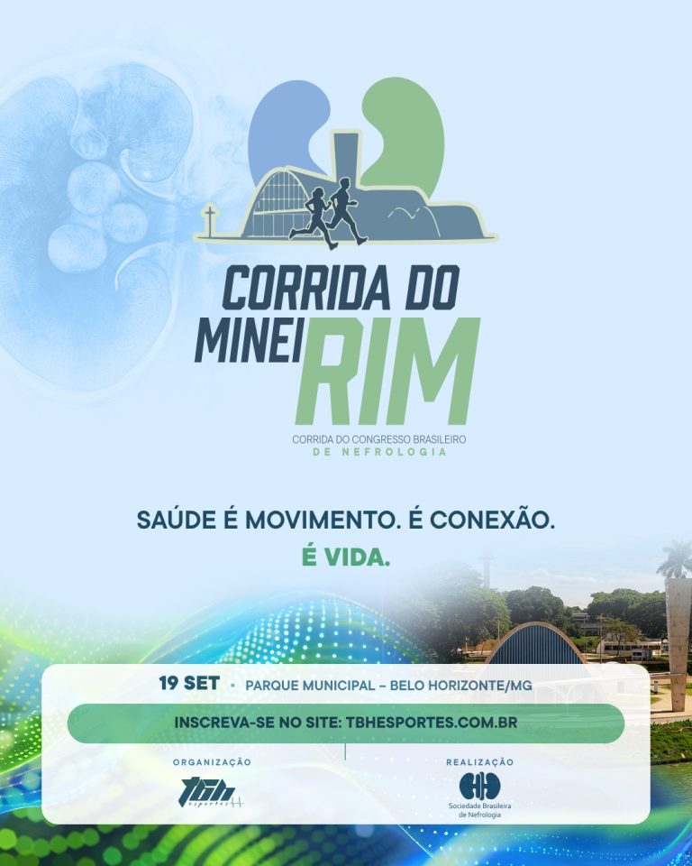 Corrida do mineiRIM promove saúde renal no Parque Municipal de Belo Horizonte durante o CBN2026