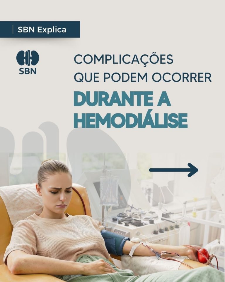 Apesar de incomuns, alguns desconfortos podem ocorrer durante ou após uma sessão de hemodiálise