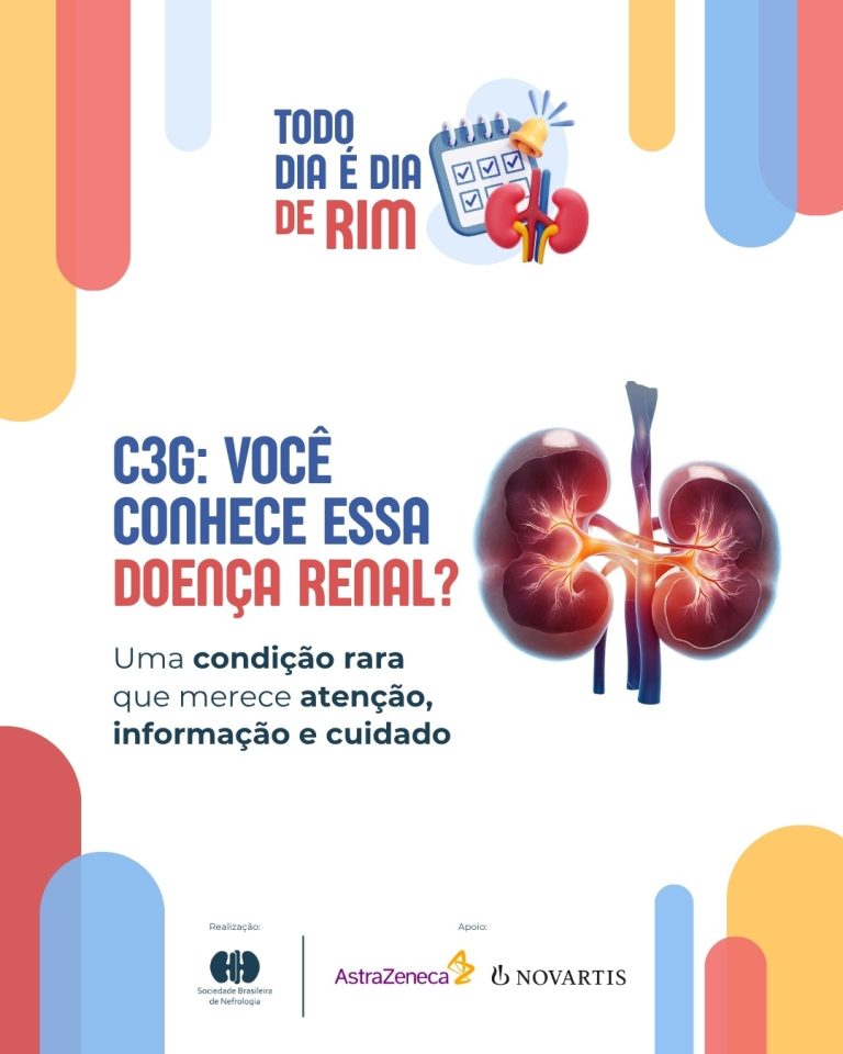 Todo Dia é Dia de Rim amplia o conhecimento sobre a glomerulopatia por C3