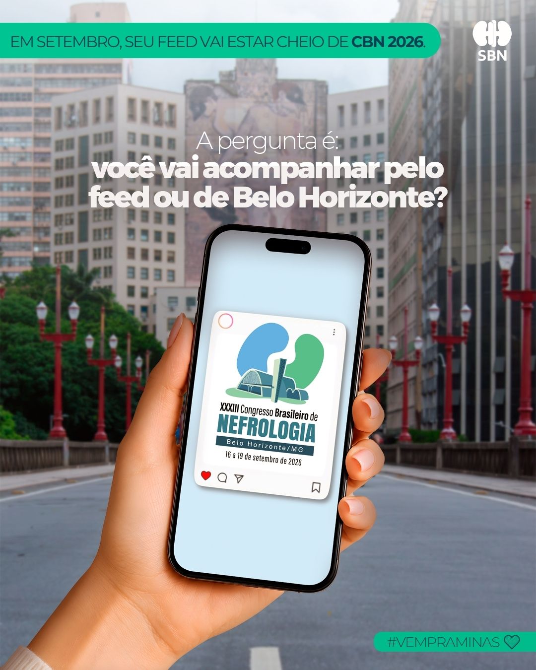 Em setembro, você provavelmente vai ver muito do CBN 2026 por aqui