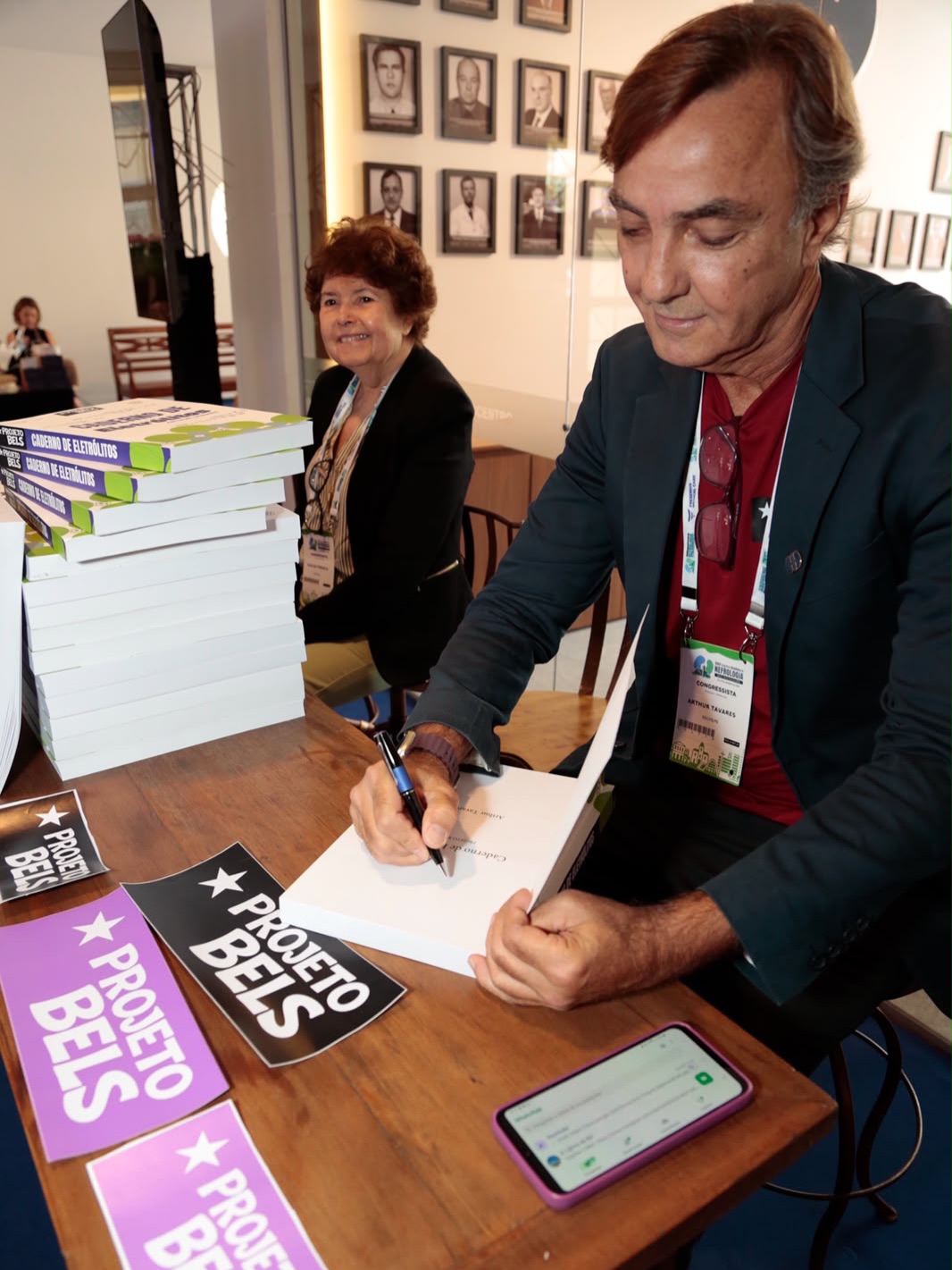 CBN 2026 recebe lançamento de três livros