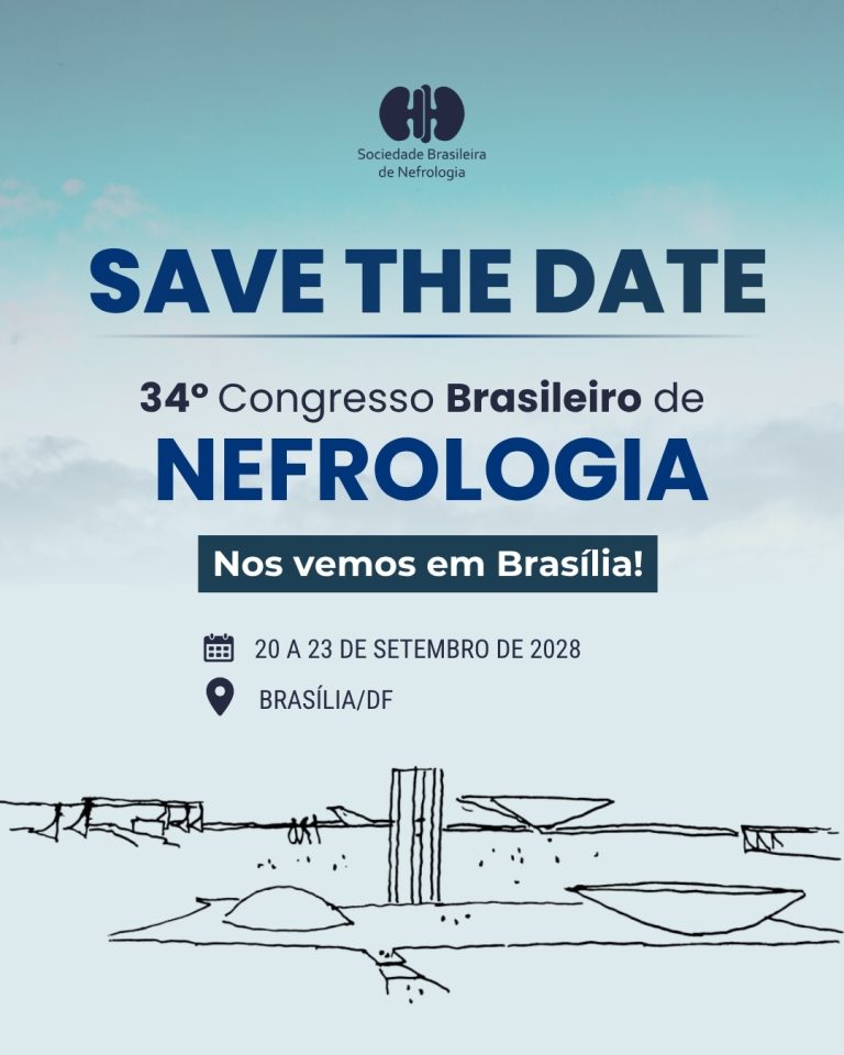 CBN 2028: nova edição do Congresso Brasileiro de Nefrologia será em Brasília