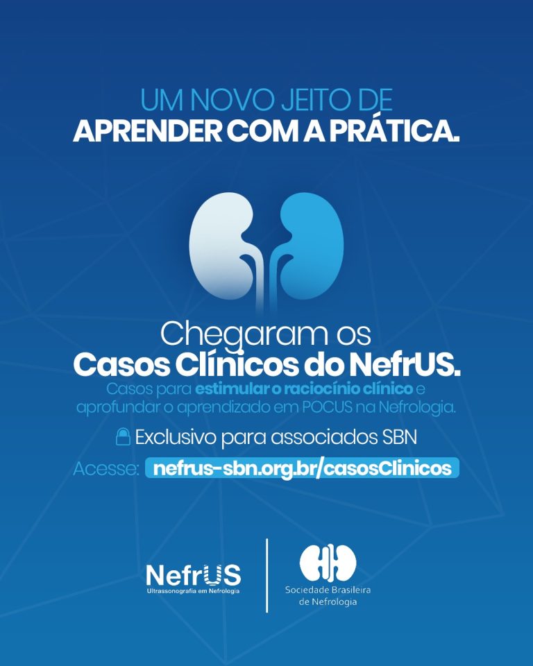 NefrUS lança novo espaço de Casos Clínicos para associados da SBN