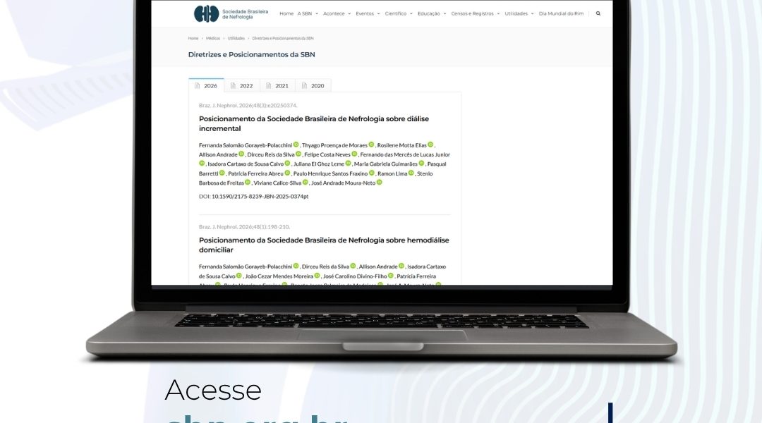 Novas atualizações ampliam acervo de Diretrizes e Posicionamentos da SBN