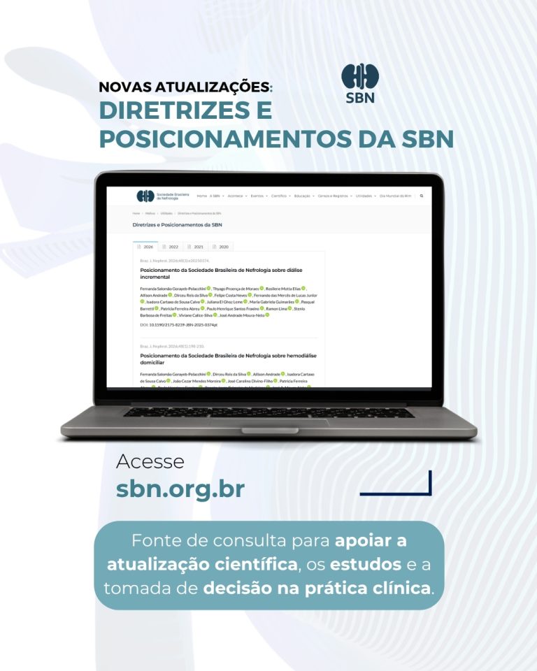 Novas atualizações ampliam acervo de Diretrizes e Posicionamentos da SBN