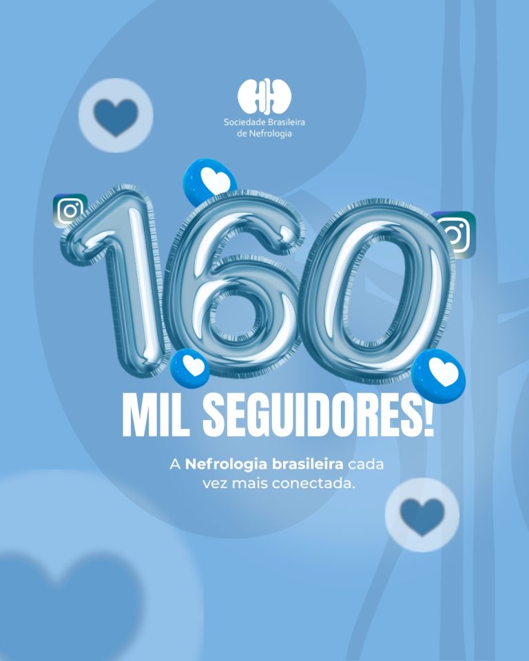 SBN alcança 160 mil seguidores no Instagram e amplia comunidade dedicada à saúde renal