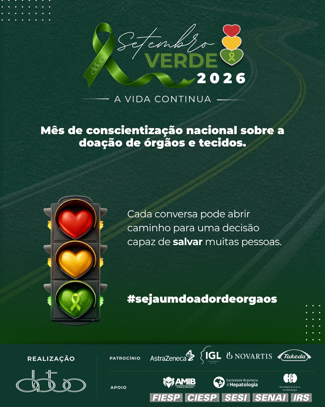 SBN apoia campanha da ABTO e incentiva diálogo familiar sobre doação de órgãos