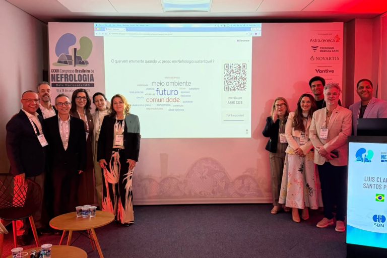 Workshop de Nefrologia Sustentável debate ações para uma prática mais responsável e alinhada ao futuro da saúde renal no Brasil