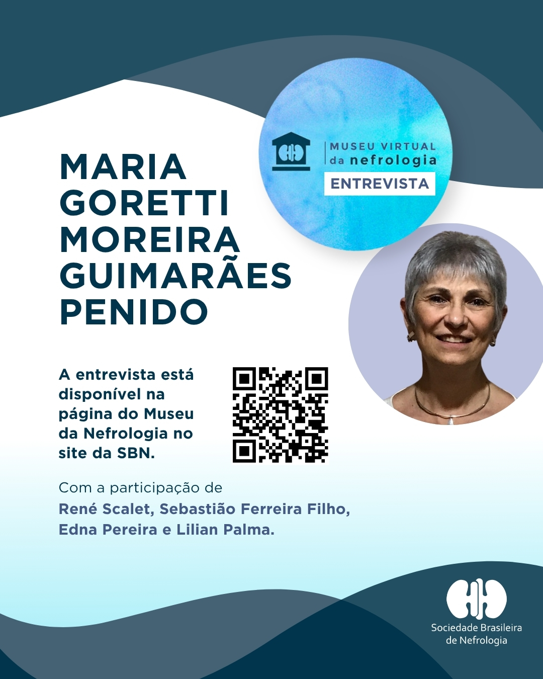 Maria Goretti compartilha memórias e experiências em entrevista ao Museu Virtual da Nefrologia