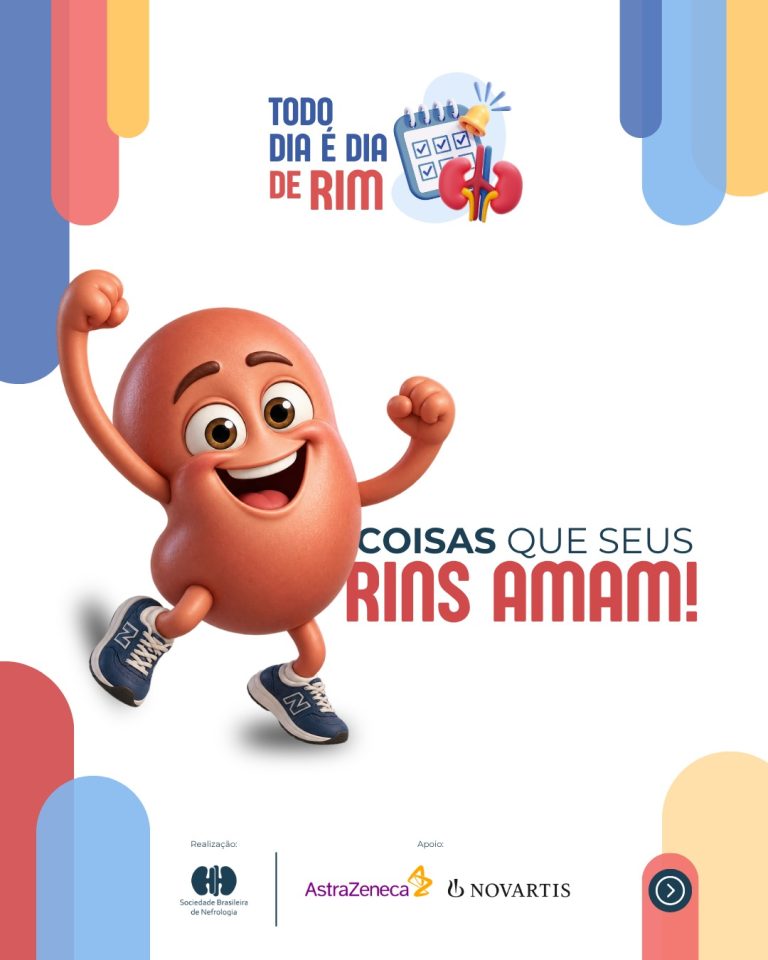 Campanha Todo Dia é Dia de Rim destaca hidratação, alimentação equilibrada e acompanhamento da saúde