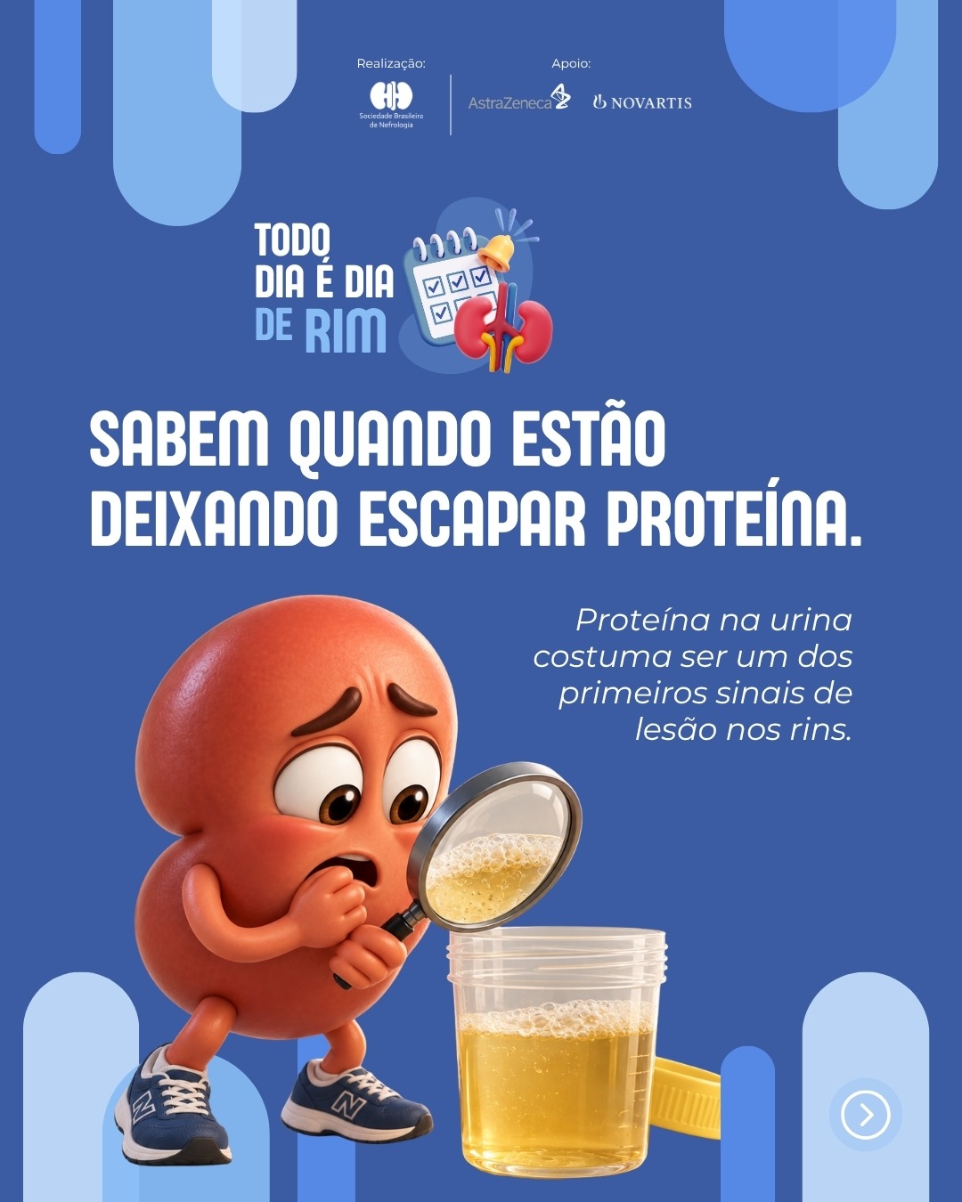 Campanha Todo Dia é Dia de Rim incentiva avaliação da saúde renal e acompanhamento médico