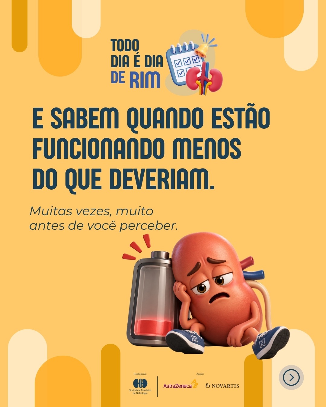 Campanha Todo Dia é Dia de Rim incentiva avaliação da saúde renal e acompanhamento médico