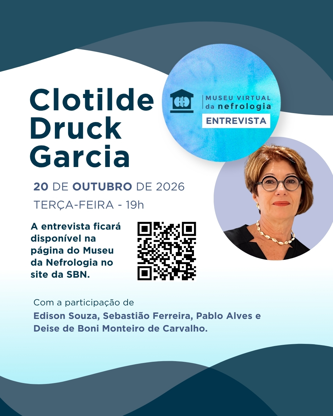 Museu da Nefrologia entrevista Clotilde Druck Garcia
