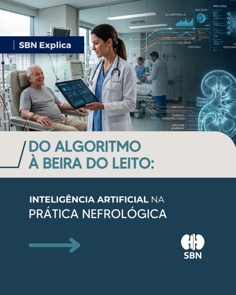 SBN Explica aborda possibilidades e limites da inteligência artificial na prática nefrológica