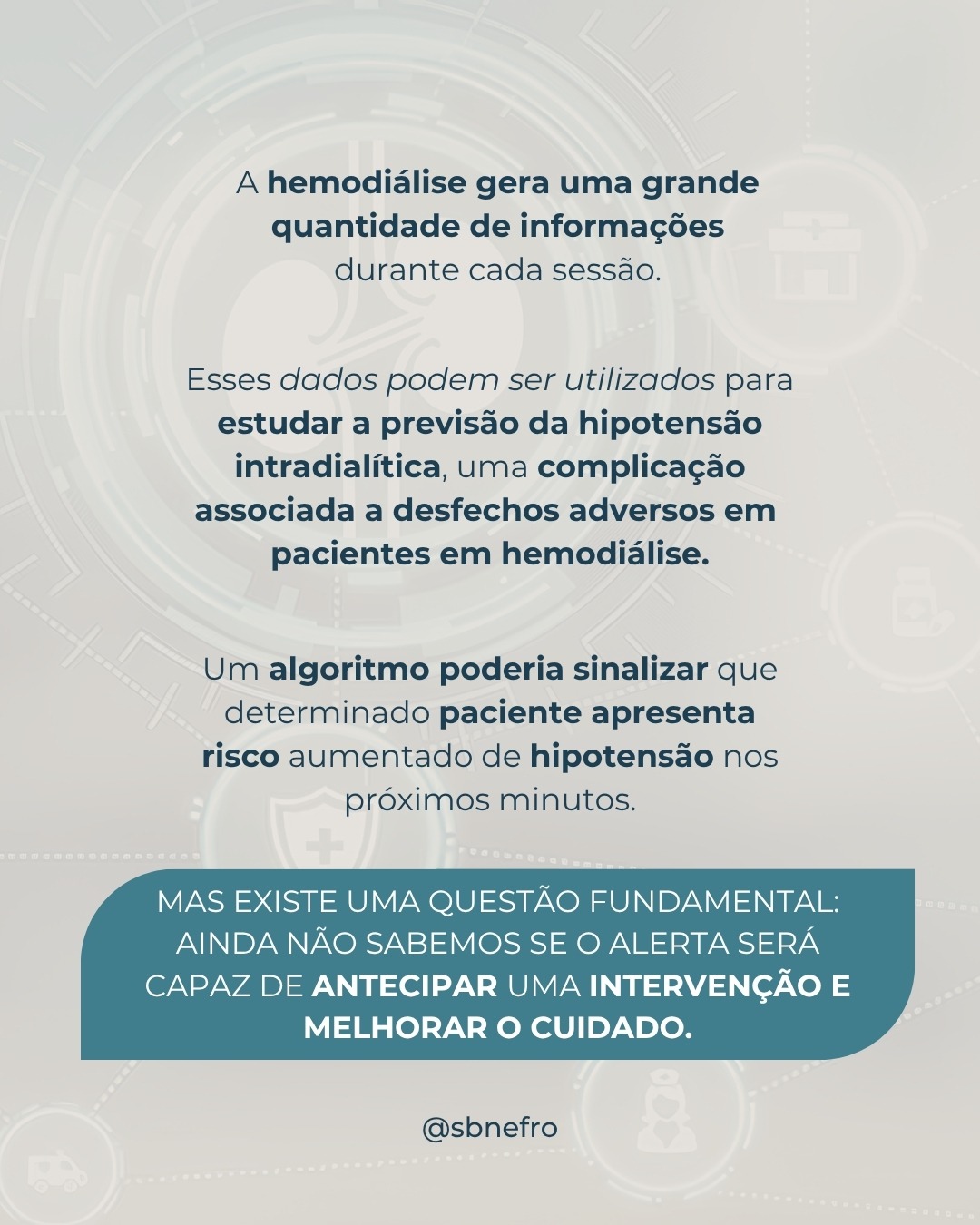 
SBN Explica aborda possibilidades e limites da inteligência artificial na prática nefrológica