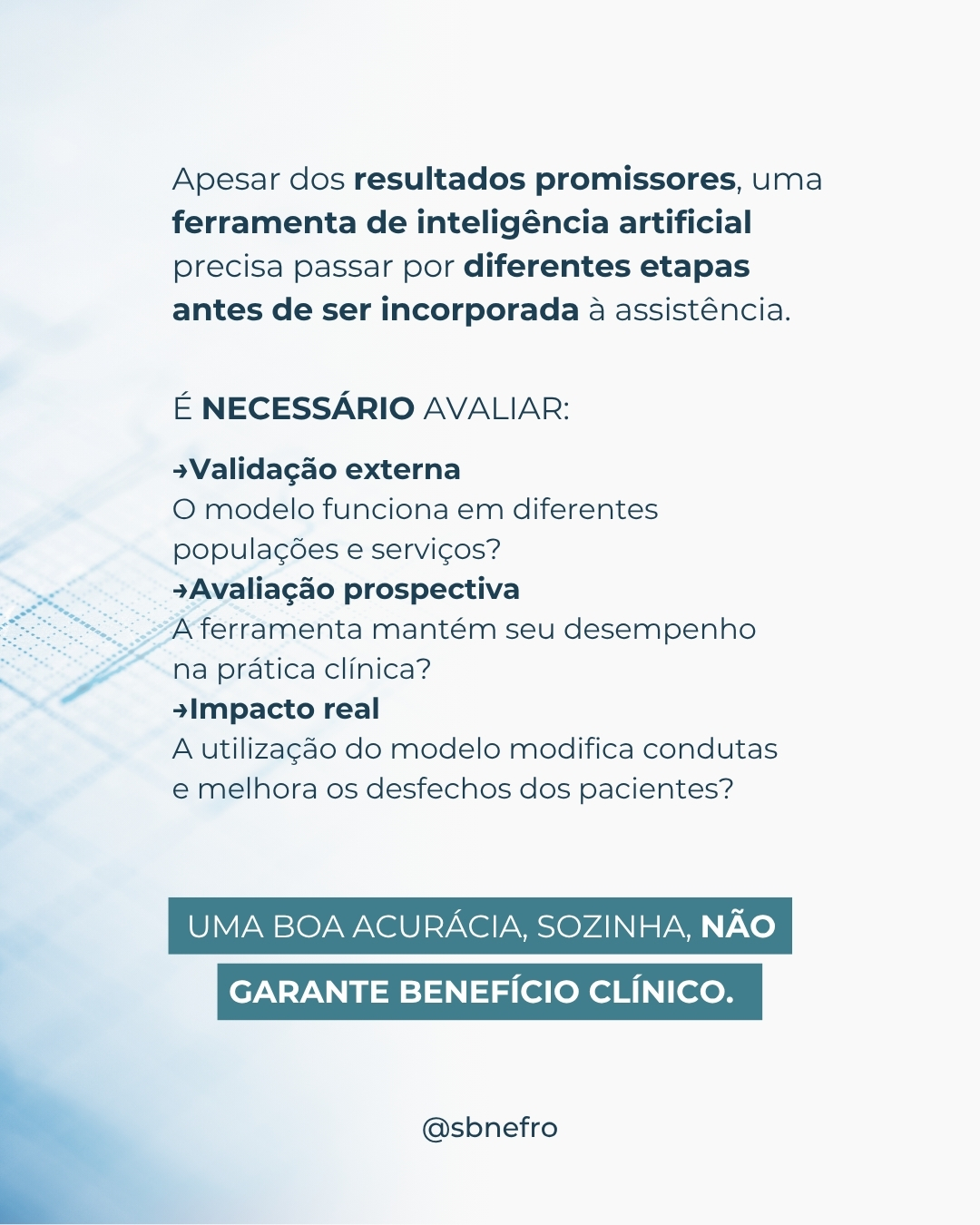
SBN Explica aborda possibilidades e limites da inteligência artificial na prática nefrológica