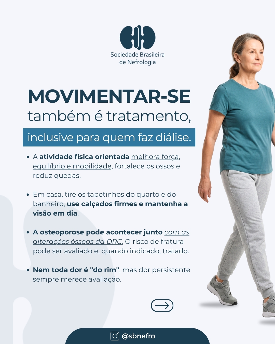 SBN destaca cuidados com a saúde óssea de pessoas com doença renal crônica