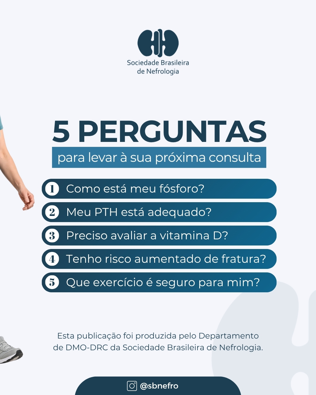 SBN destaca cuidados com a saúde óssea de pessoas com doença renal crônica