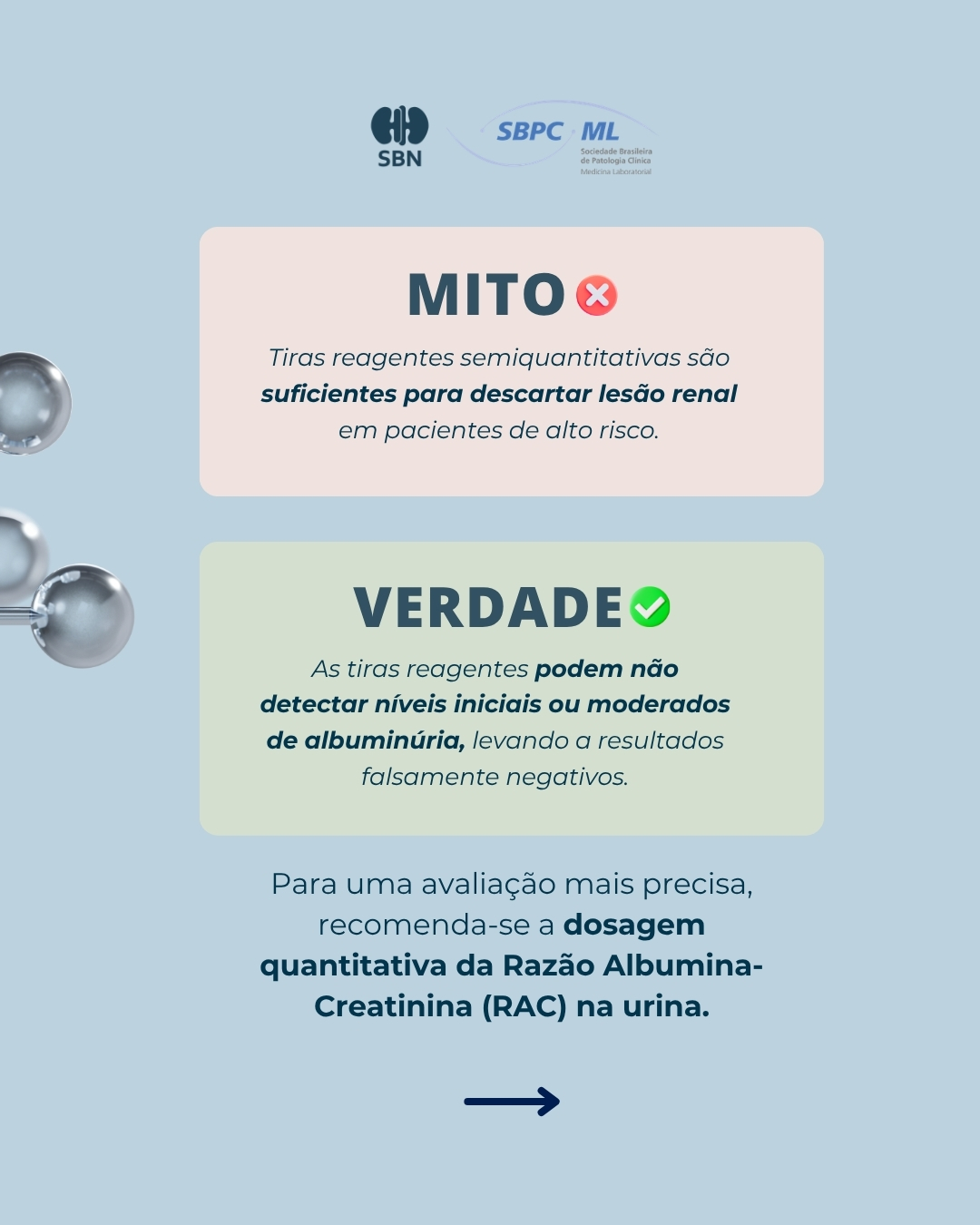 SBN e SBPC-ML esclarecem mitos e verdades sobre creatinina e avaliação da função renal