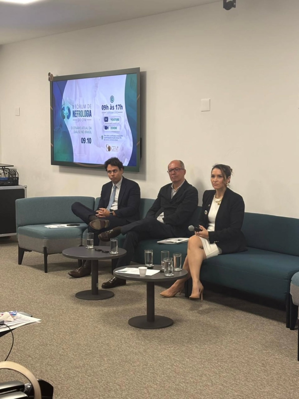 SBN participa do I Fórum de Nefrologia do CFM e debate desafios da diálise no Brasil