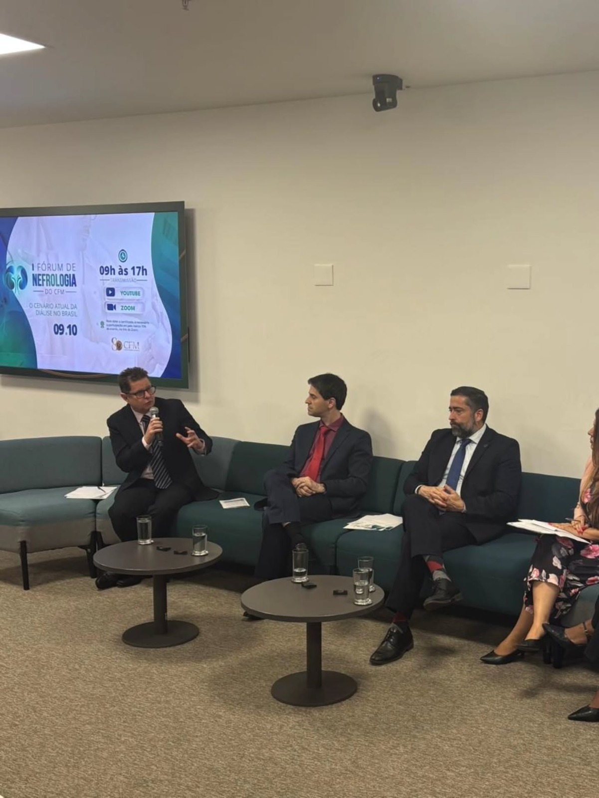 SBN participa do I Fórum de Nefrologia do CFM e debate desafios da diálise no Brasil